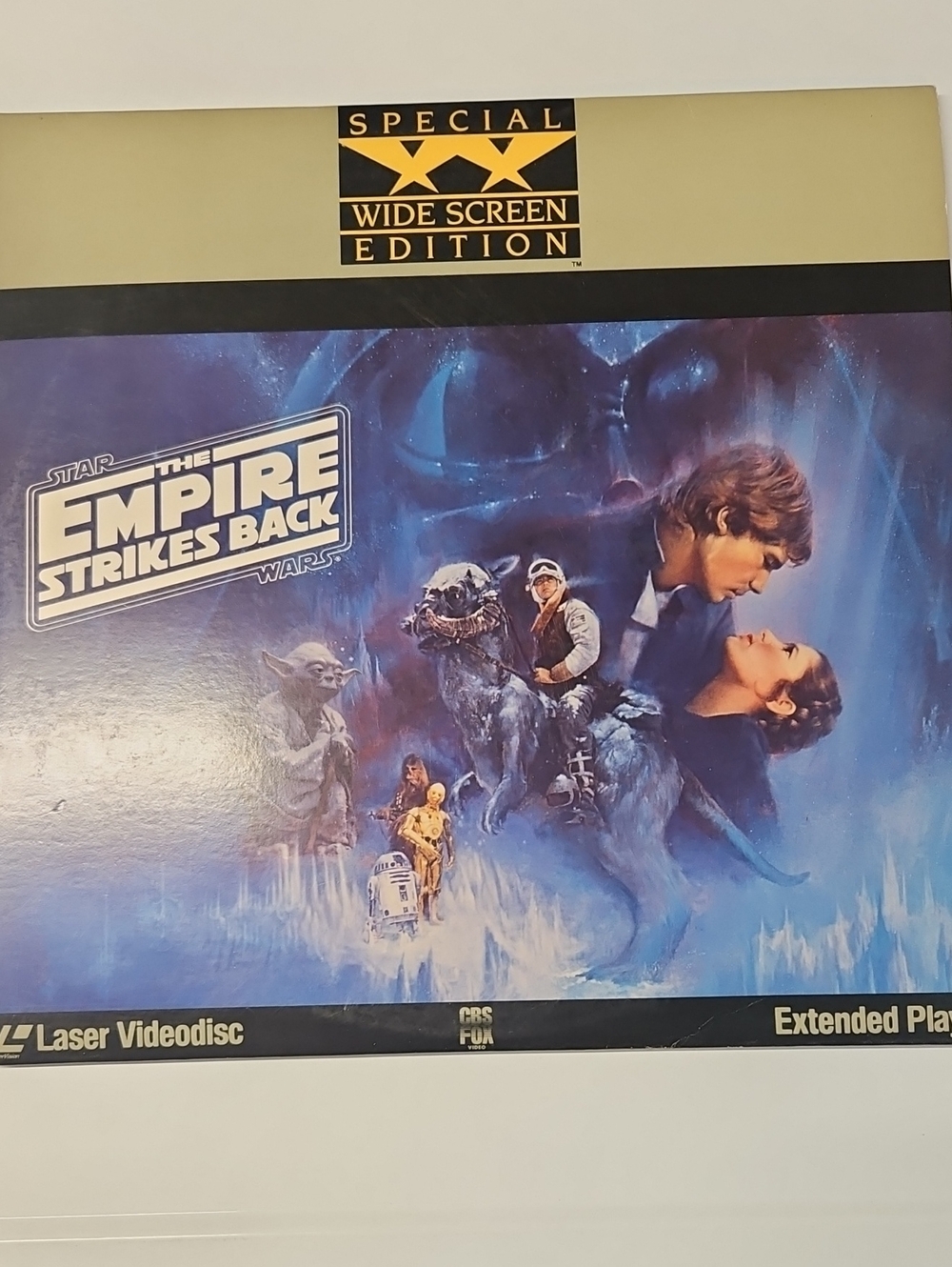 Star Wars The Empire Strikes Back Video laser Disc Special Widescreen Edition